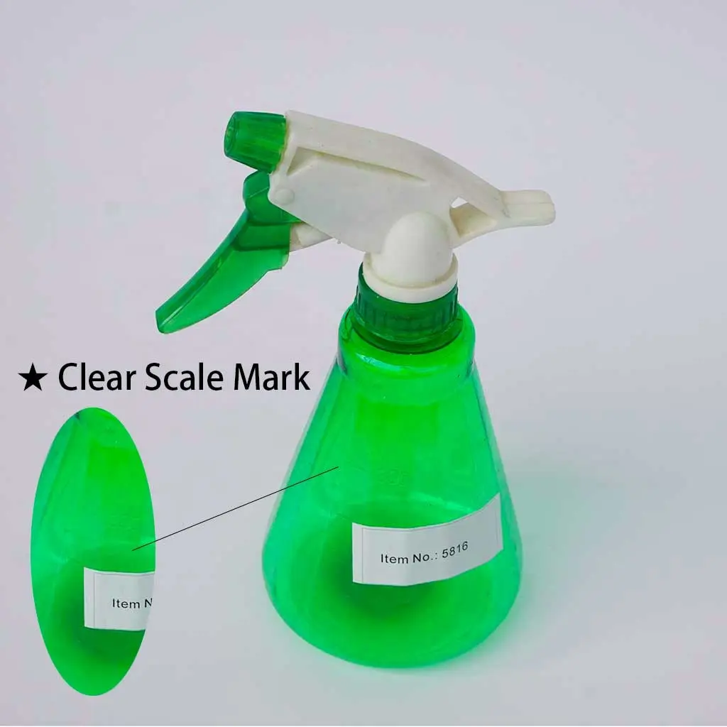 Hot sale s Plastic Green Spray Bottle Garden Water Spray Bottle Gardem Watering Pump Bottle