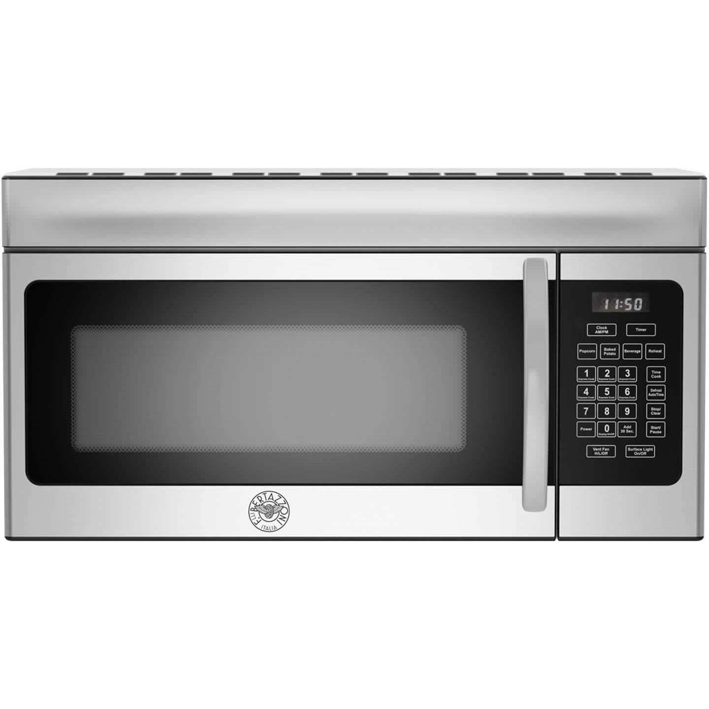 Bertazzoni 30-inch, 1.7 cu. ft. Over-the-Range Microwave Oven KOTR30X