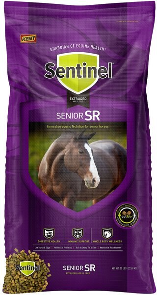 Kent Sentinel SR Senior Formula Horse Food， 50-lb bag