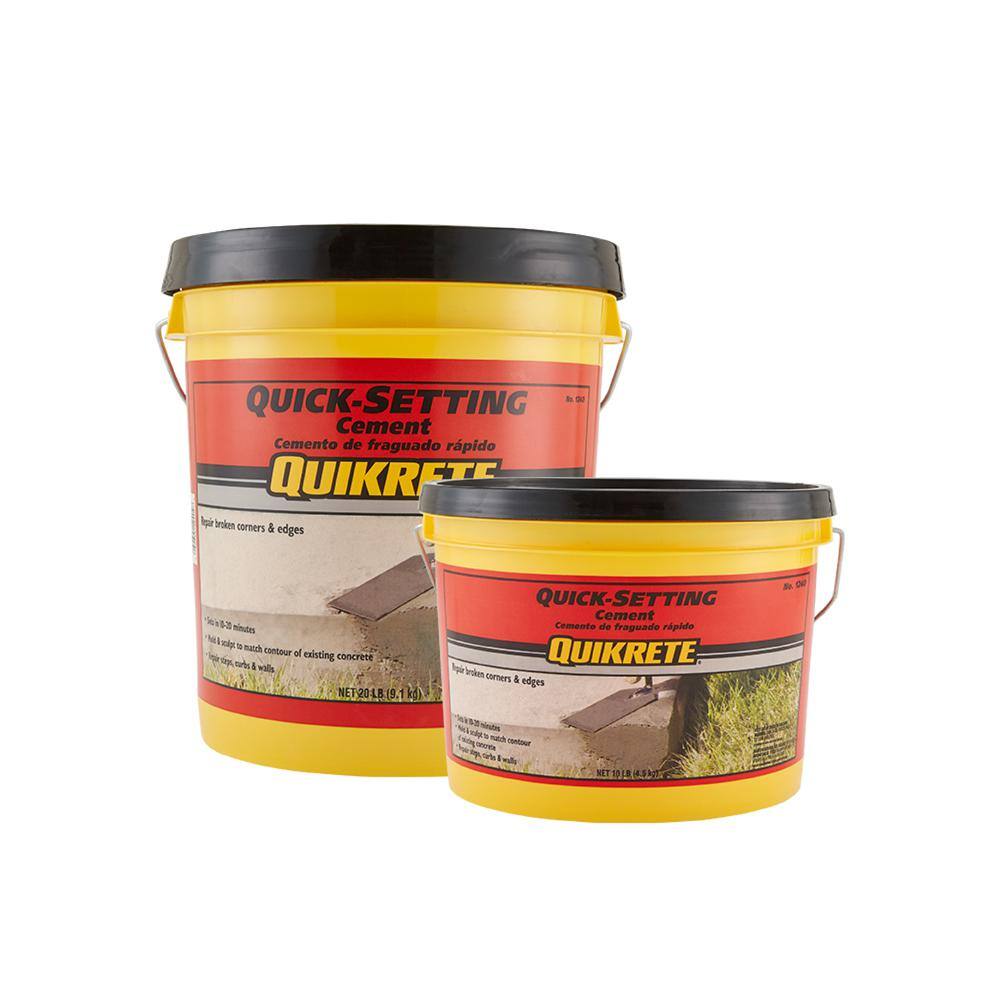 Quikrete 20 lb. Quick-Setting Cement Concrete Mix 124020