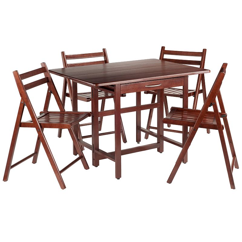 Winsome Taylor Drop-Leaf Table and Chairs 5-piece Set