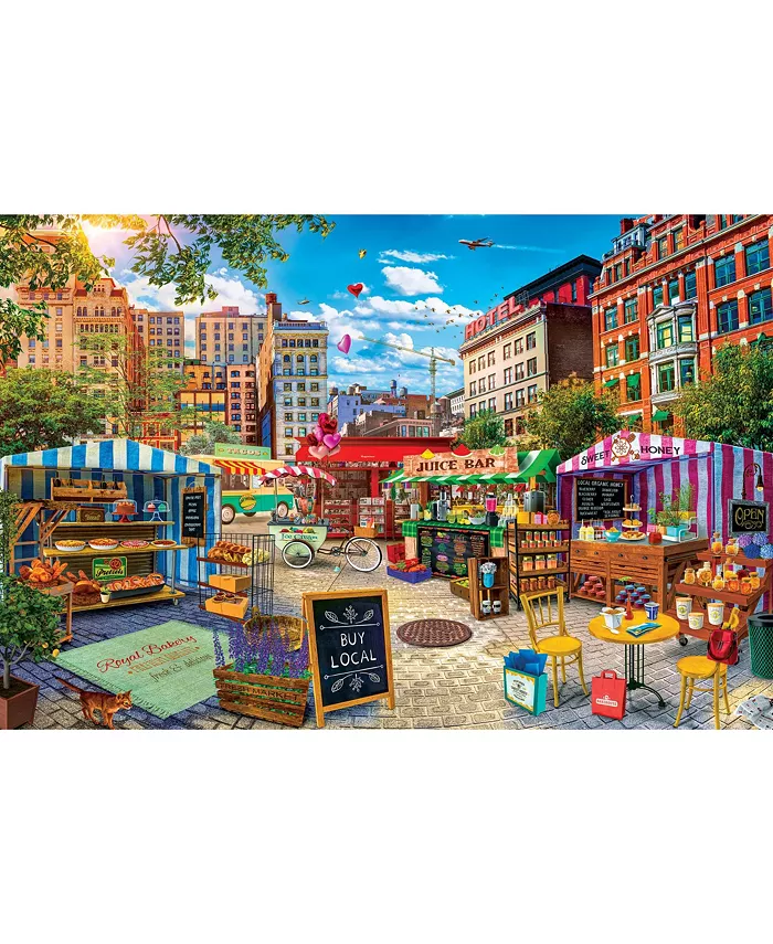 MasterPieces Puzzles MasterPieces 5000 Piece Jigsaw Puzzle - Buy Local Honey - 40x60