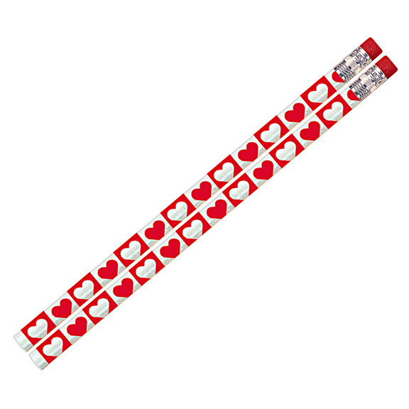 Musgrave Pencil Co MUS1153D Hearts O Glitter Penci...