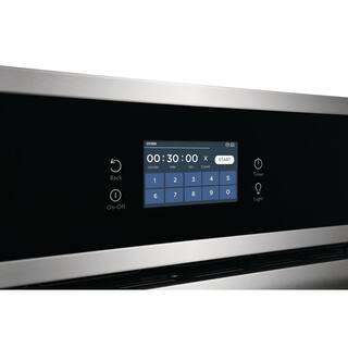 Frigidaire 27 in. Single Electric Wall Oven with Convection in Stainless Steel FCWS2727AS