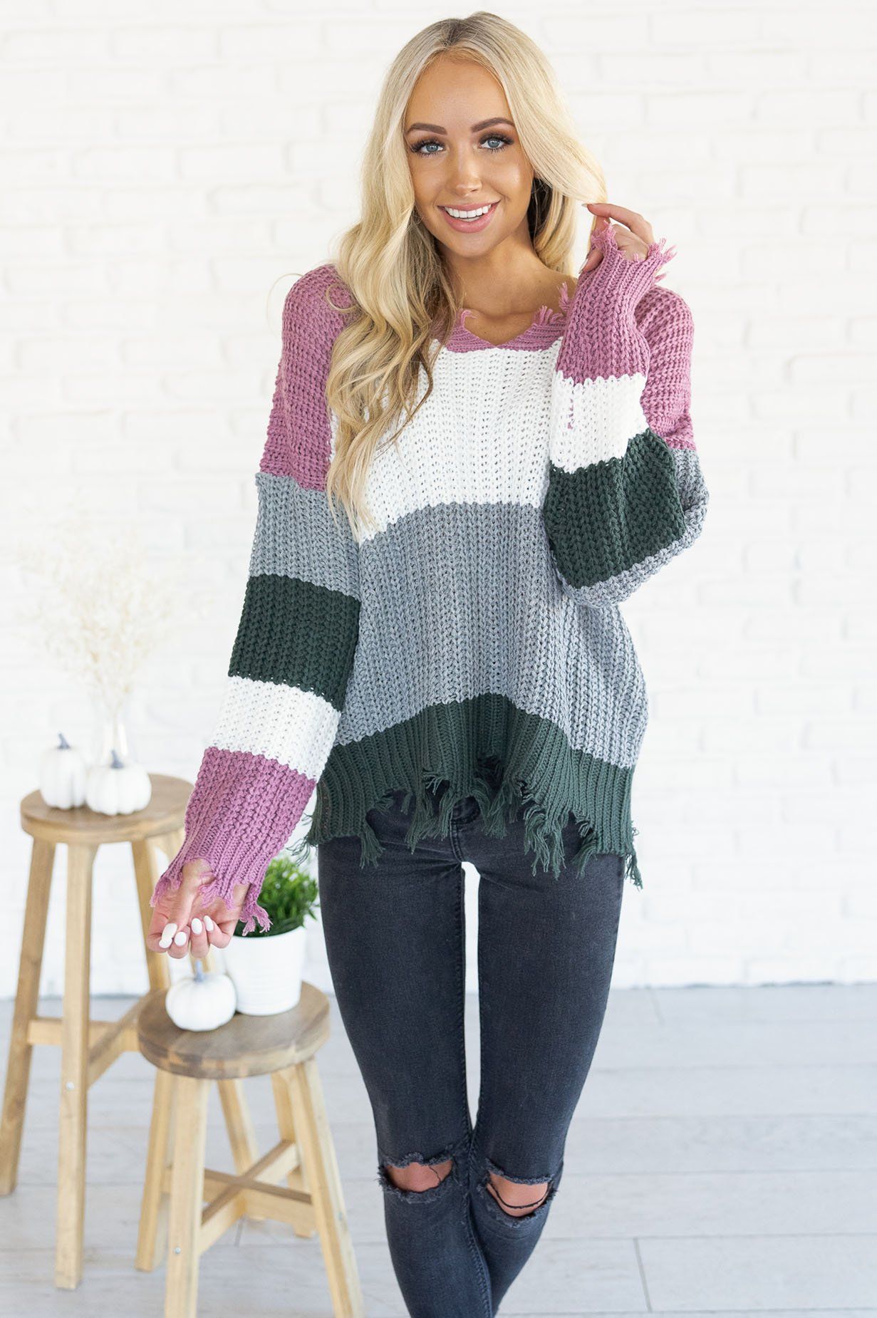 In The Zone Modest Sweater