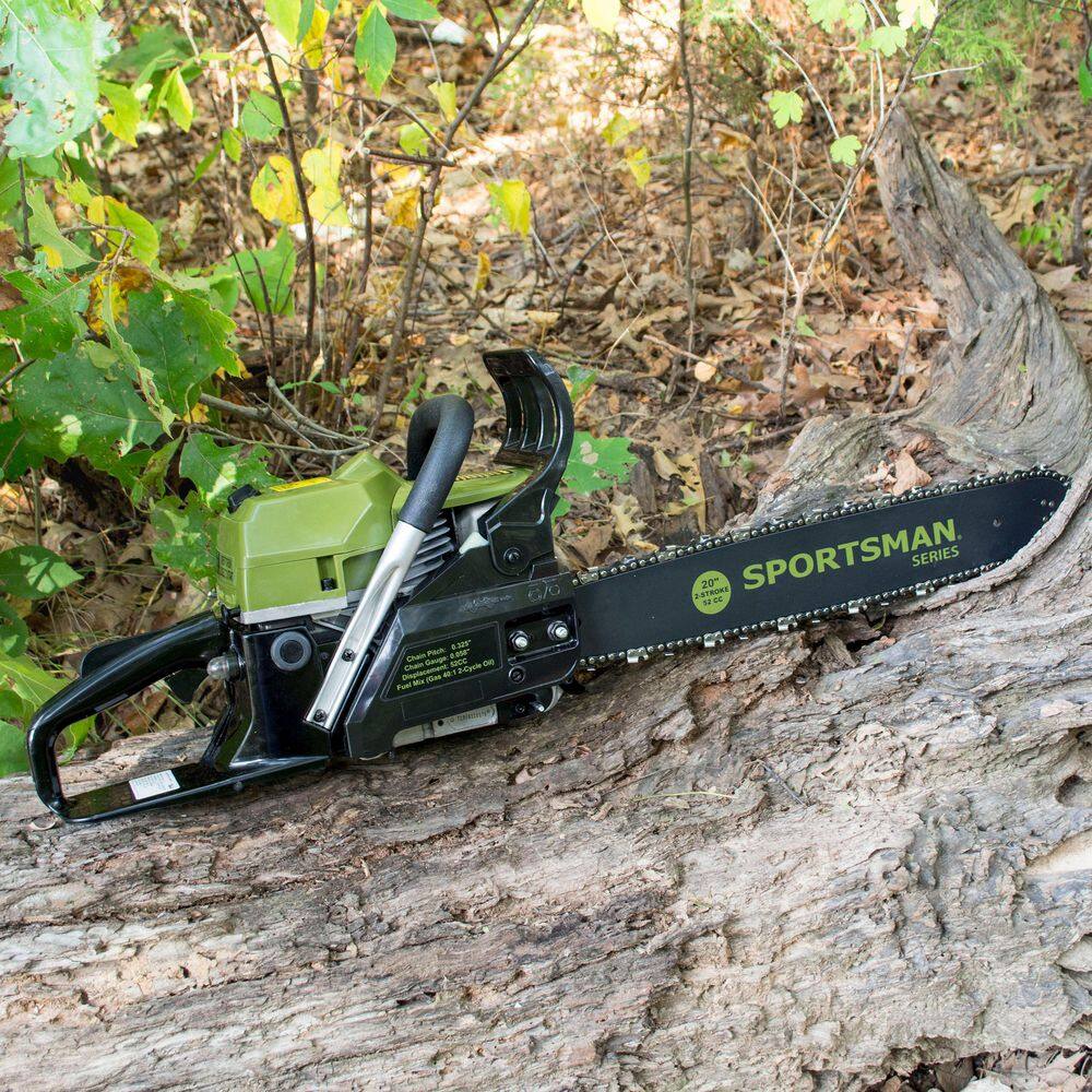 Sportsman 20 in. 52 cc 2-Stroke Rear Handle Gas Chainsaw 807646