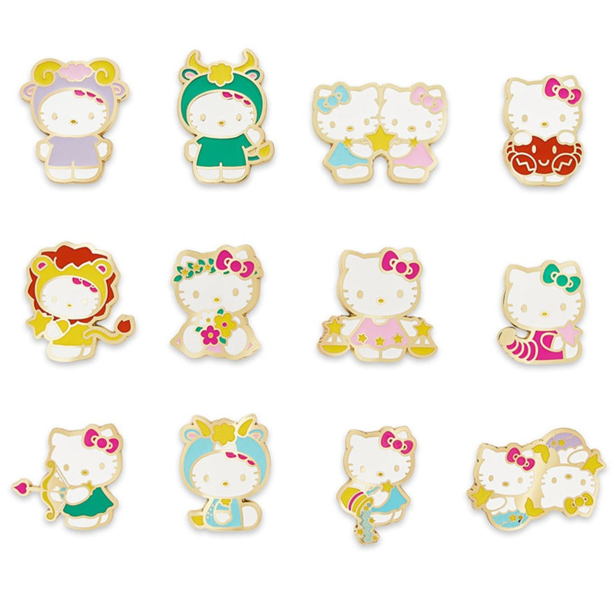 Hello Kitty® Star Sign Zodiac Enamel Pin Series