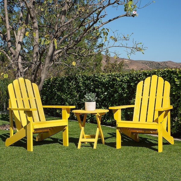 Porch and Den All Weathered Round Adjustable Folding Table