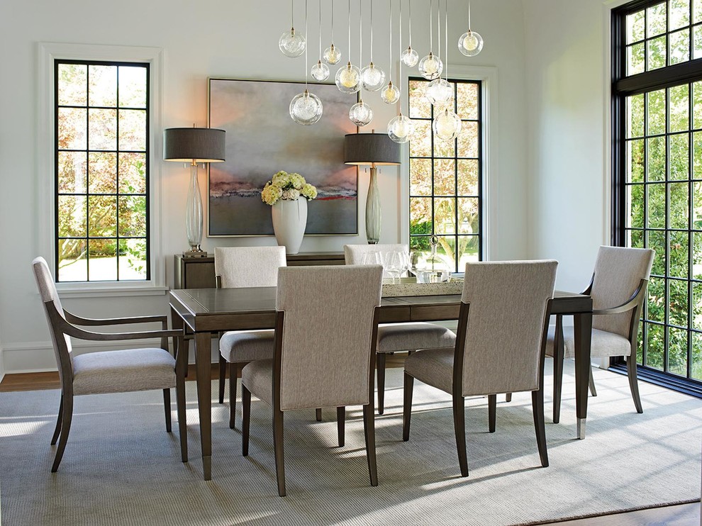 Emma Mason SIgnature Ayana Saverne Upholstered Side Chair (Set of 2) in Platinum   Transitional   Dining Chairs   by Emma Mason  Houzz