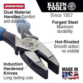 Klein Tools Wire Stripper Side Cutting Pliers and Long Nose Pliers Tool Set M2O07091KIT