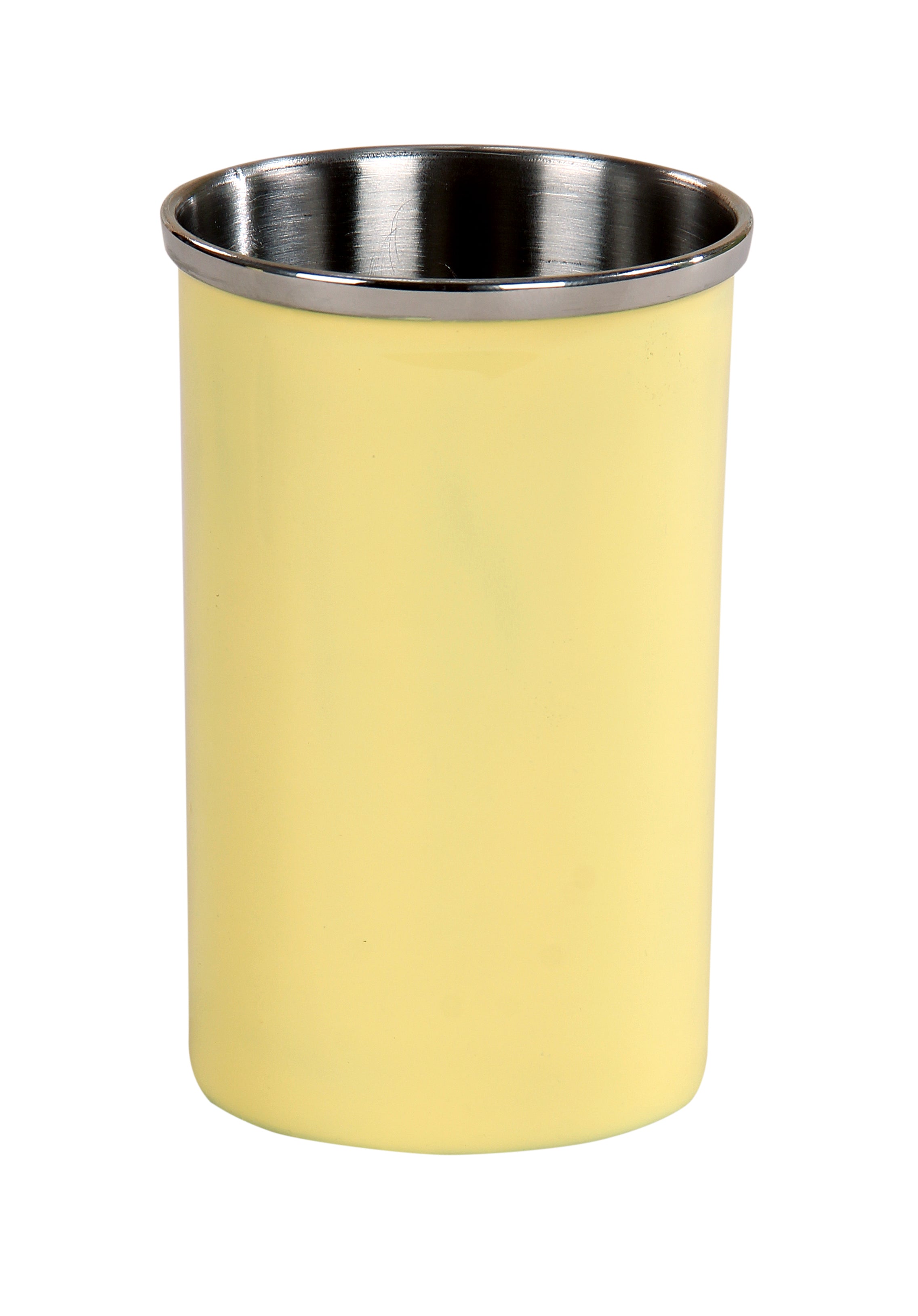 Better Trends Trier Canister 100% Stainless Steel Bathroom Accessories - Yellow