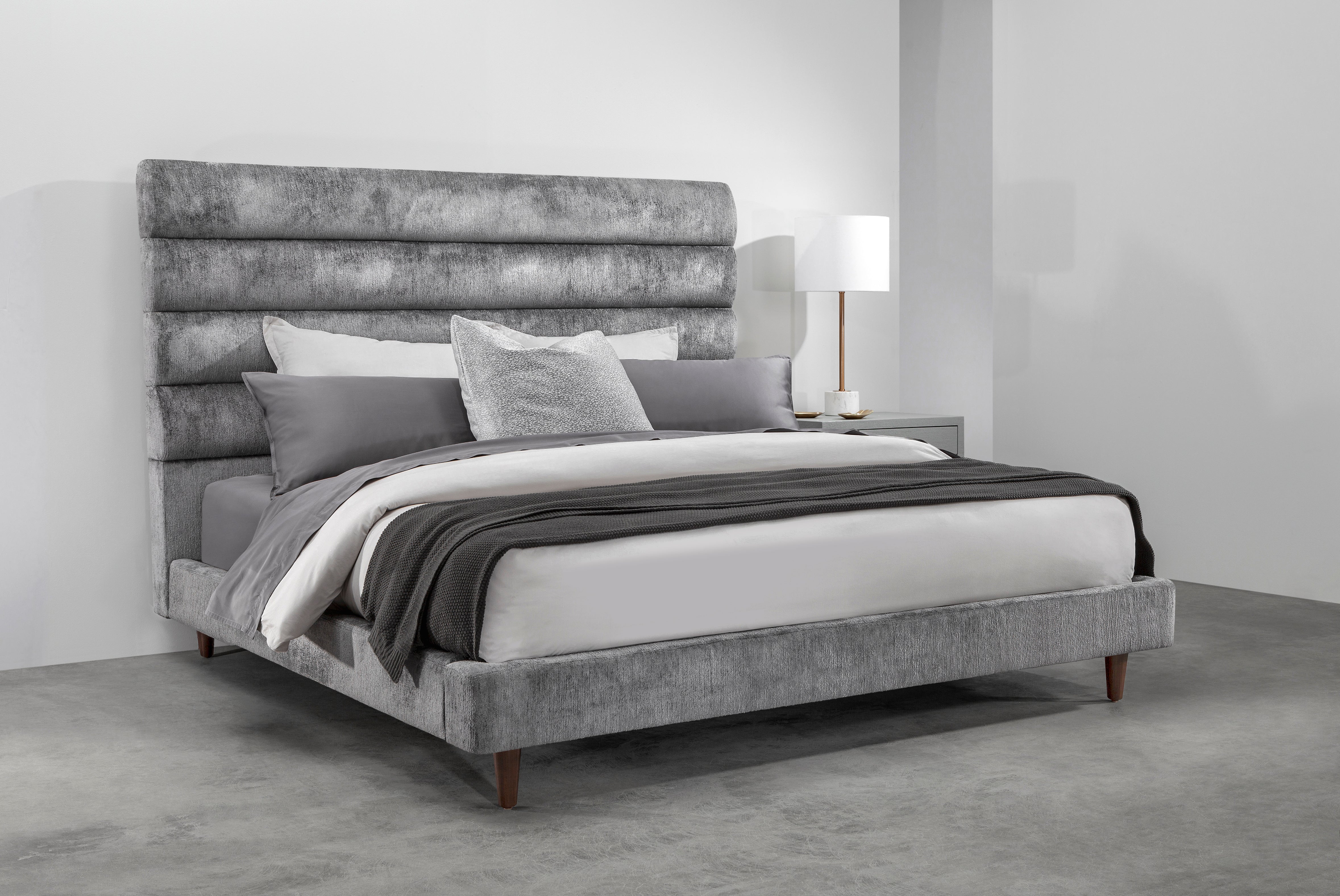 Channel California King Bed in Various Colors