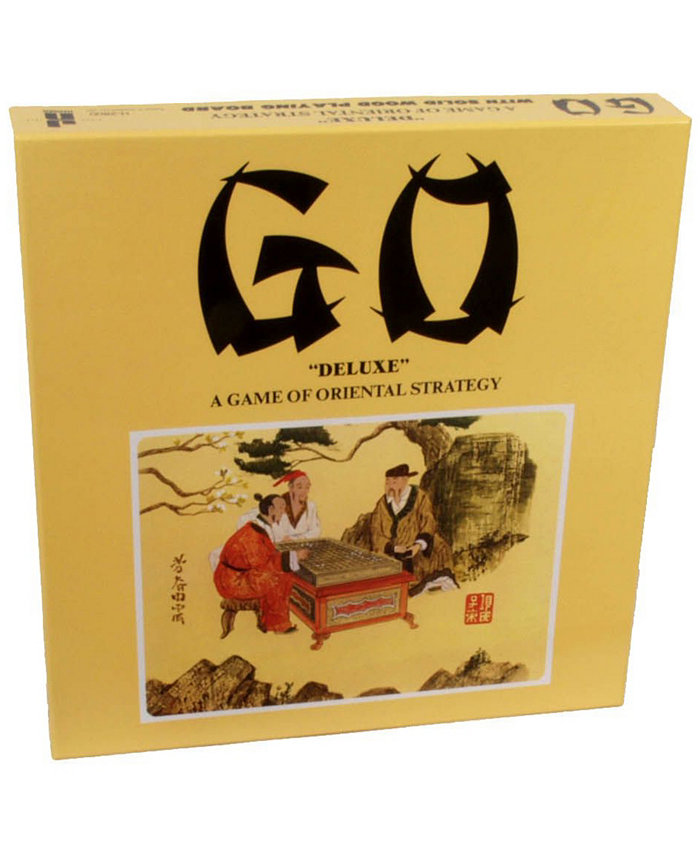 John N. Hansen Co. Go Game with Wood Board