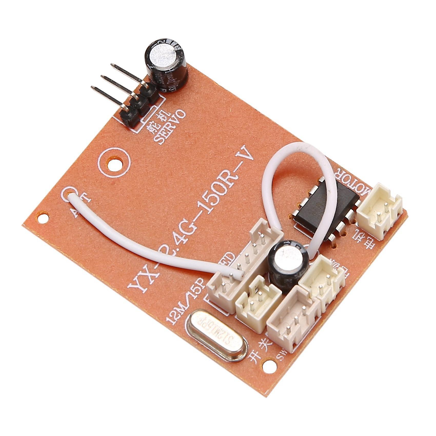 10x 2.4g Full Scale Model Receiver Circuit Board With Antenna For Mn D90 D91 Mn45 Mn96 Mn99s Rc Car