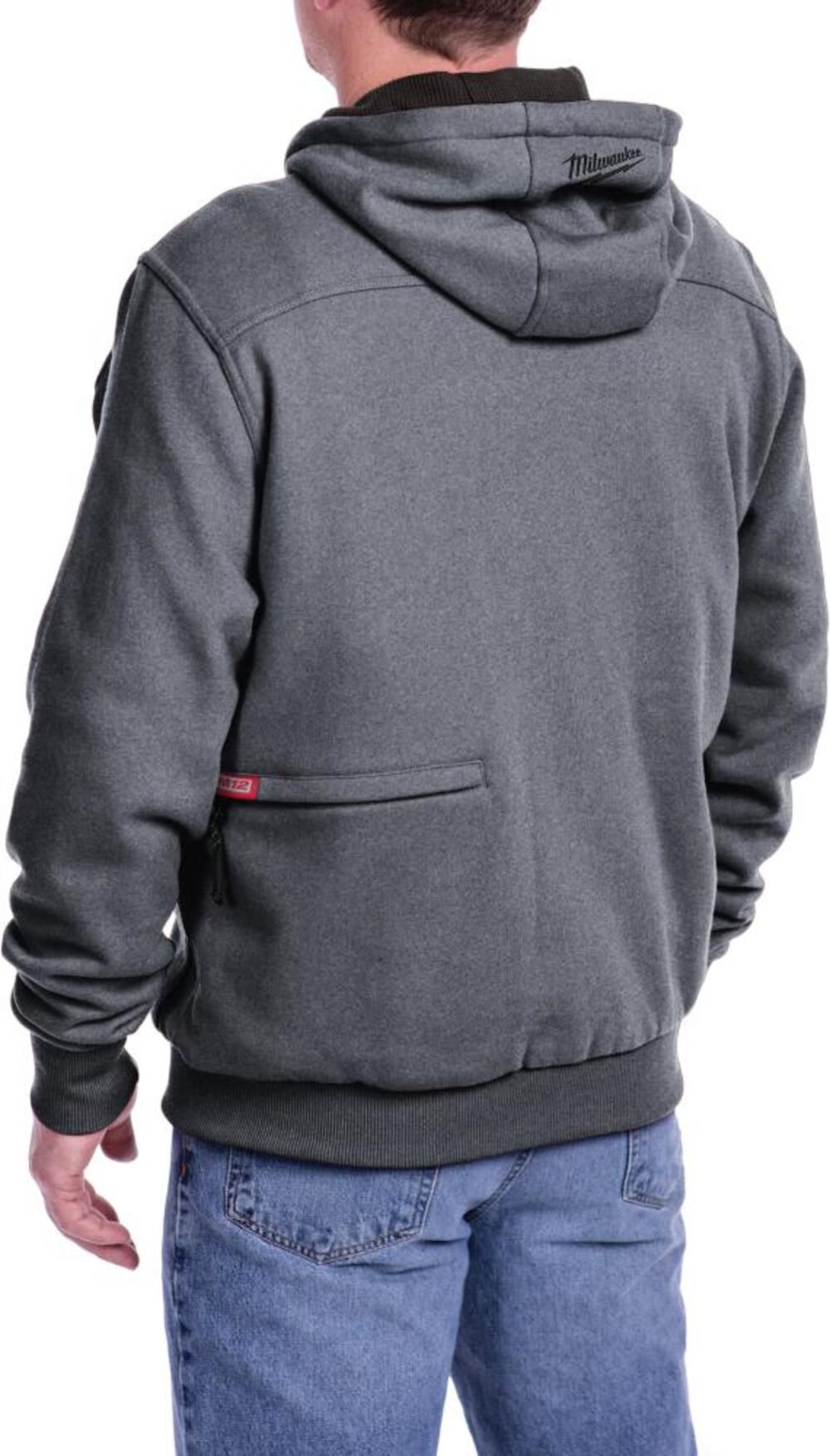 MW M12 Heated Hoodie Kit L (Gray) 302G-21L from MW