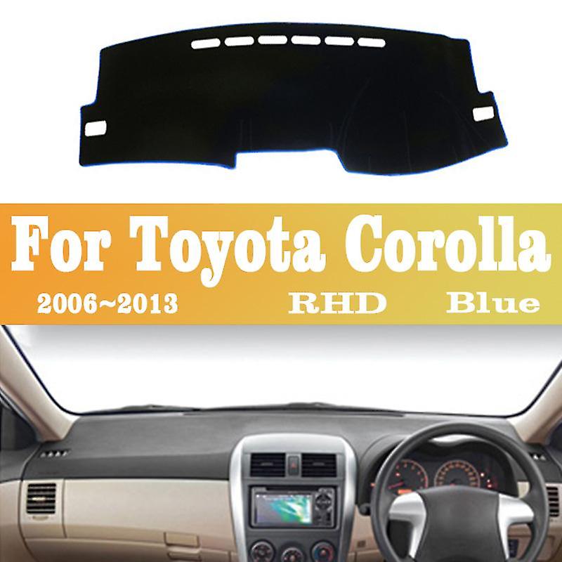 For Toyota Corolla 2006 2013 Car Dashboard Cover Dash Mat Auto Non slip Sun Shade Pad Carpet Anti uv Car Styling Accessories