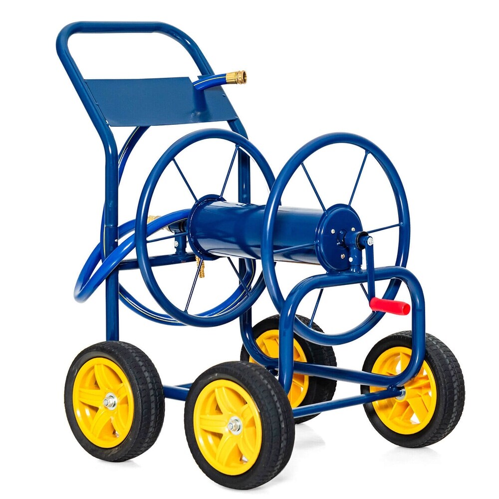 Garden Hose Reel Cart Holds 330ft of 3/4 Inch or 5/8 Inch Hose   35\