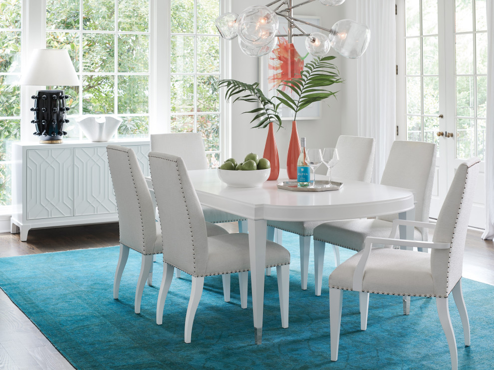 Darien Upholstered Side Chair   Transitional   Dining Chairs   by Lexington Home Brands  Houzz