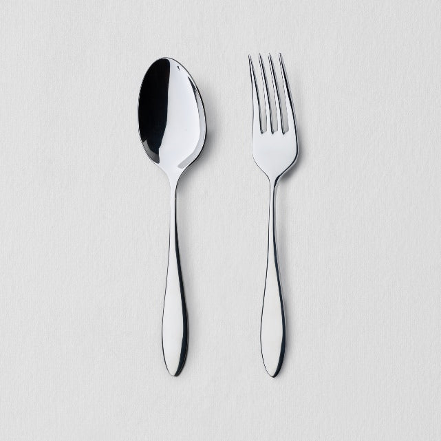 flatware serving set