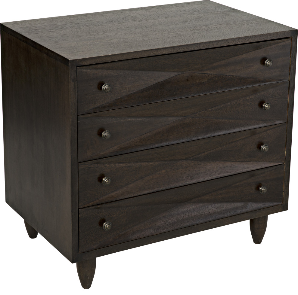 Diamond Chest   Midcentury   Accent Chests And Cabinets   by HedgeApple  Houzz