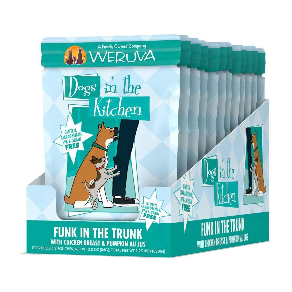 Weruva Dogs in the Kitchen Funk in the Trunk Grain Free Chicken and Pump