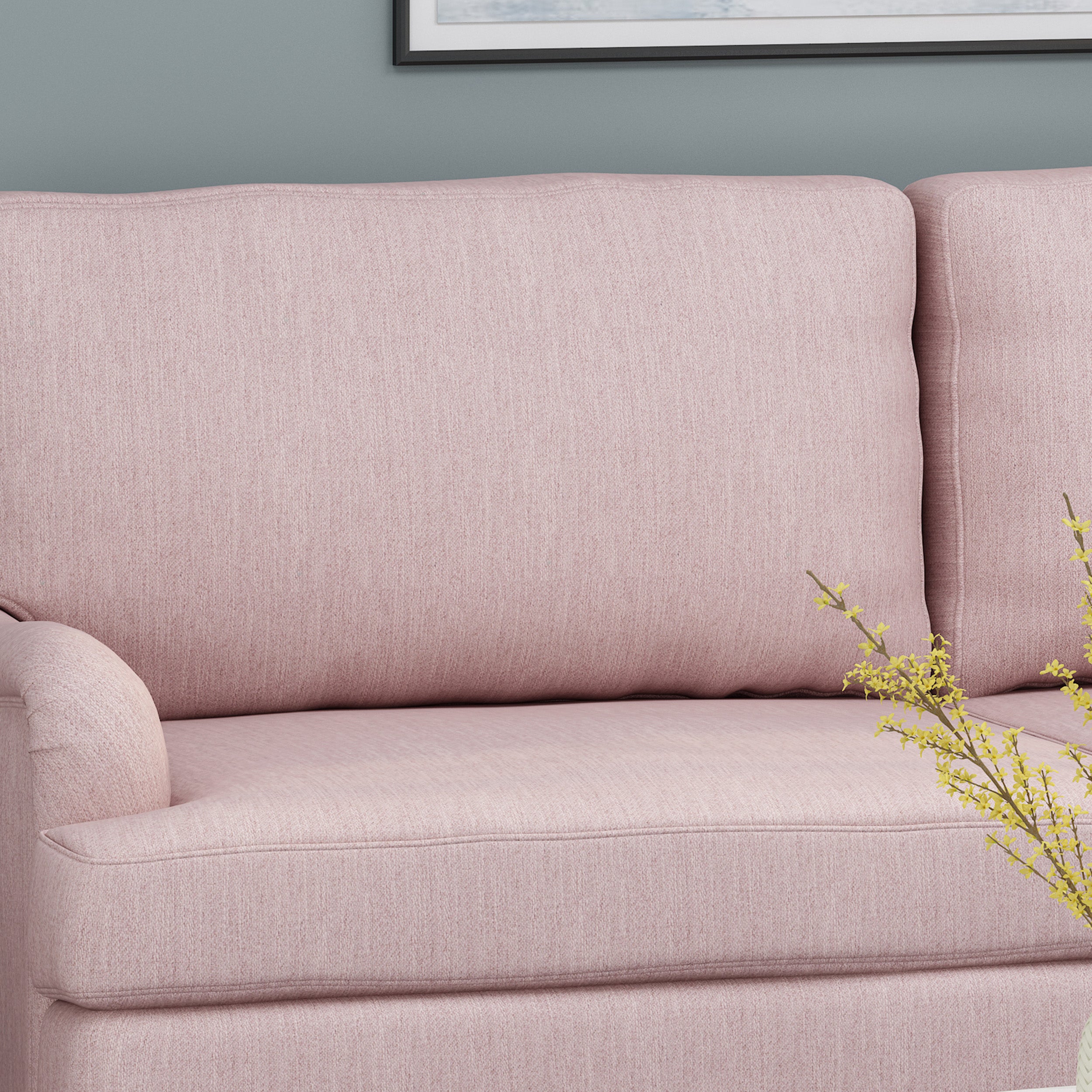 Karsyn Contemporary Fabric Loveseat