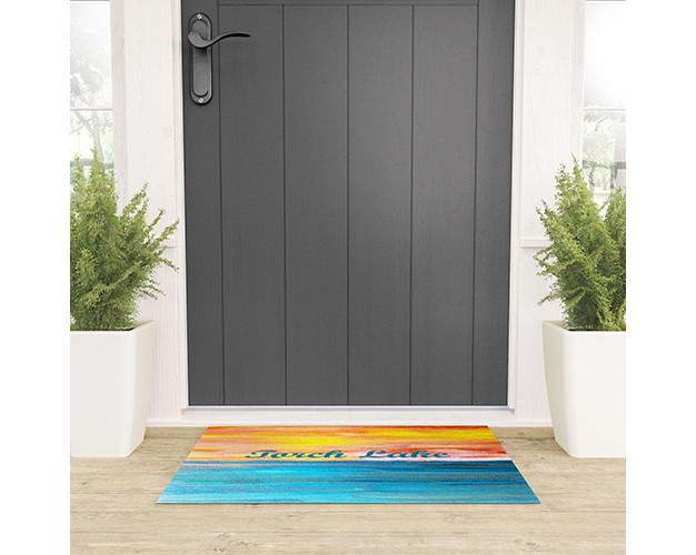 Studio K Originals Torch Lake Sunset Dream Ii Welcome Mat Deny Designs