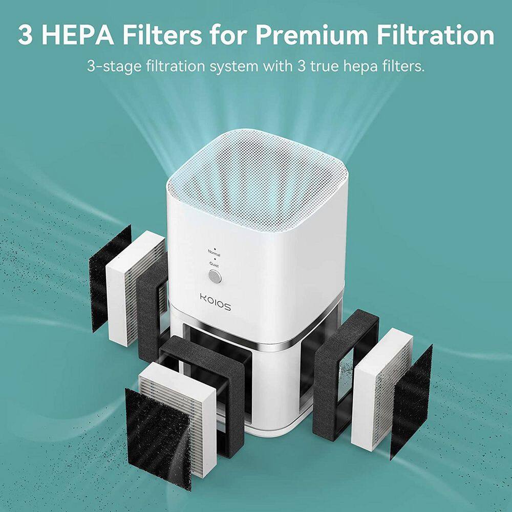 Small Air Purifiers with True HEPA Filter KX93-7