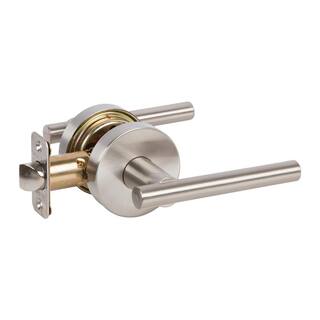 DELANEY HARDWARE Contemporary Collection Cira Satin Nickel HallCloset Door Handle 350511