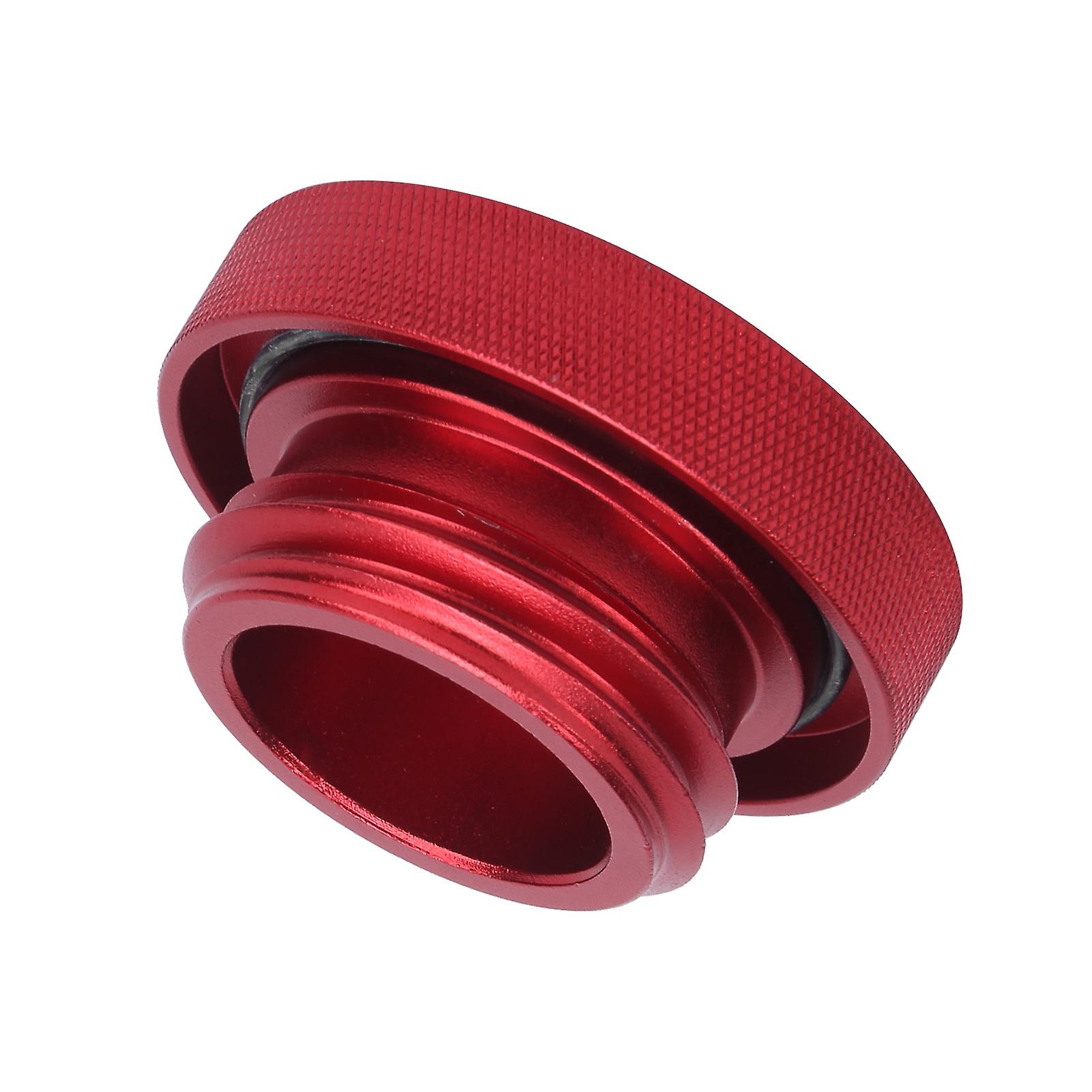 Car Round Fuel Tank Cap Aluminium Alloy Automobile Accessory Replacement For Outback Xt 20052013red