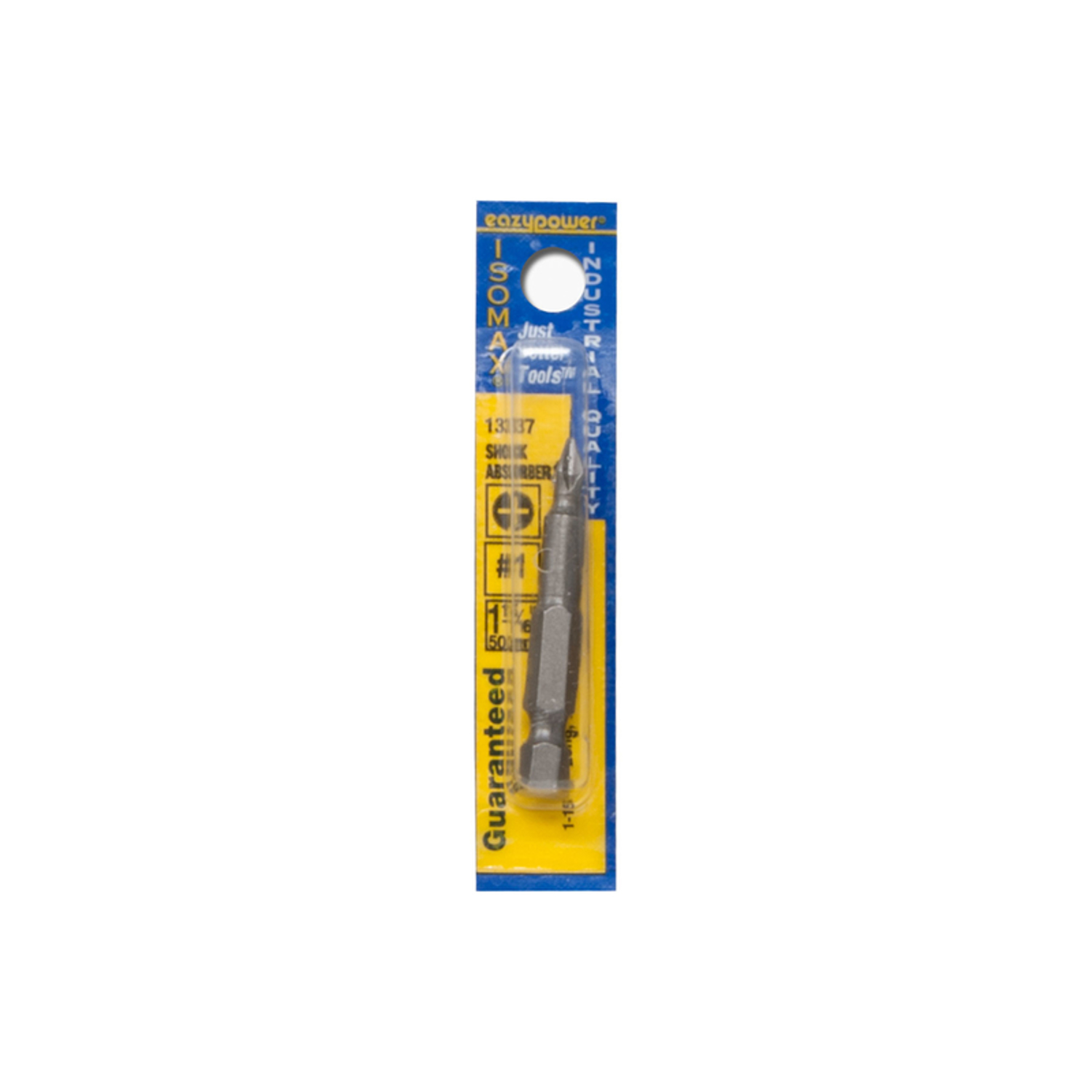 Eazypower Isomax Phillips #1 X 1-15/16 in. L Power Bit Steel 1 pc