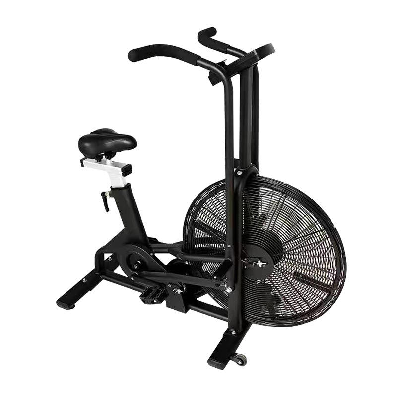 2023 Manufacturer Fitness Equipment Air Resistant Cardio Bike Body Building Upright Airbike Air Bike