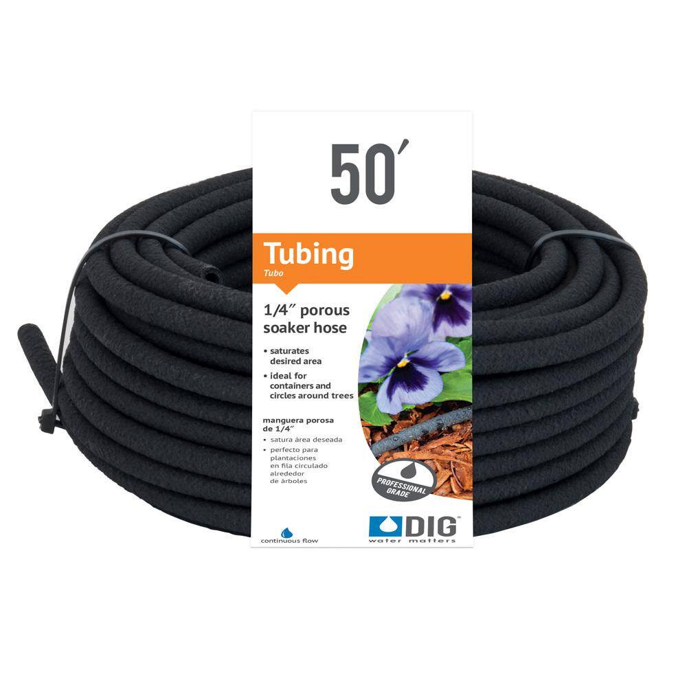 DIG 14 in. x 50 ft. Porous Drip Soaker Hose PSH50