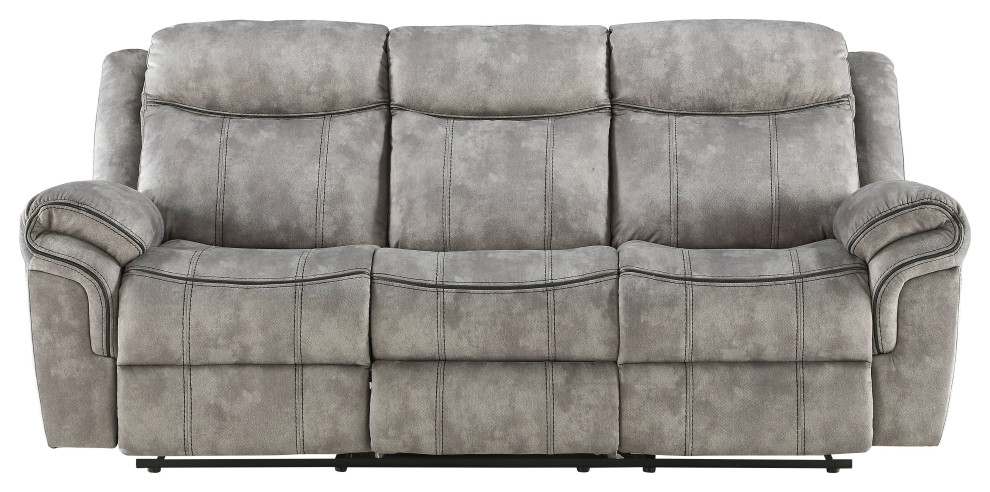 ACME Zubaida Sofa With USB Dock and Console   Contemporary   Sofas   by Acme Furniture  Houzz