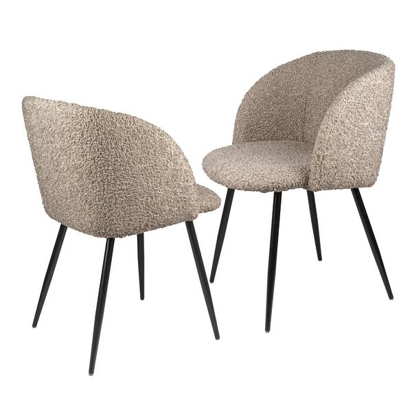 Kaisley Polyester Fabric Accent Chairs (Set of 2)