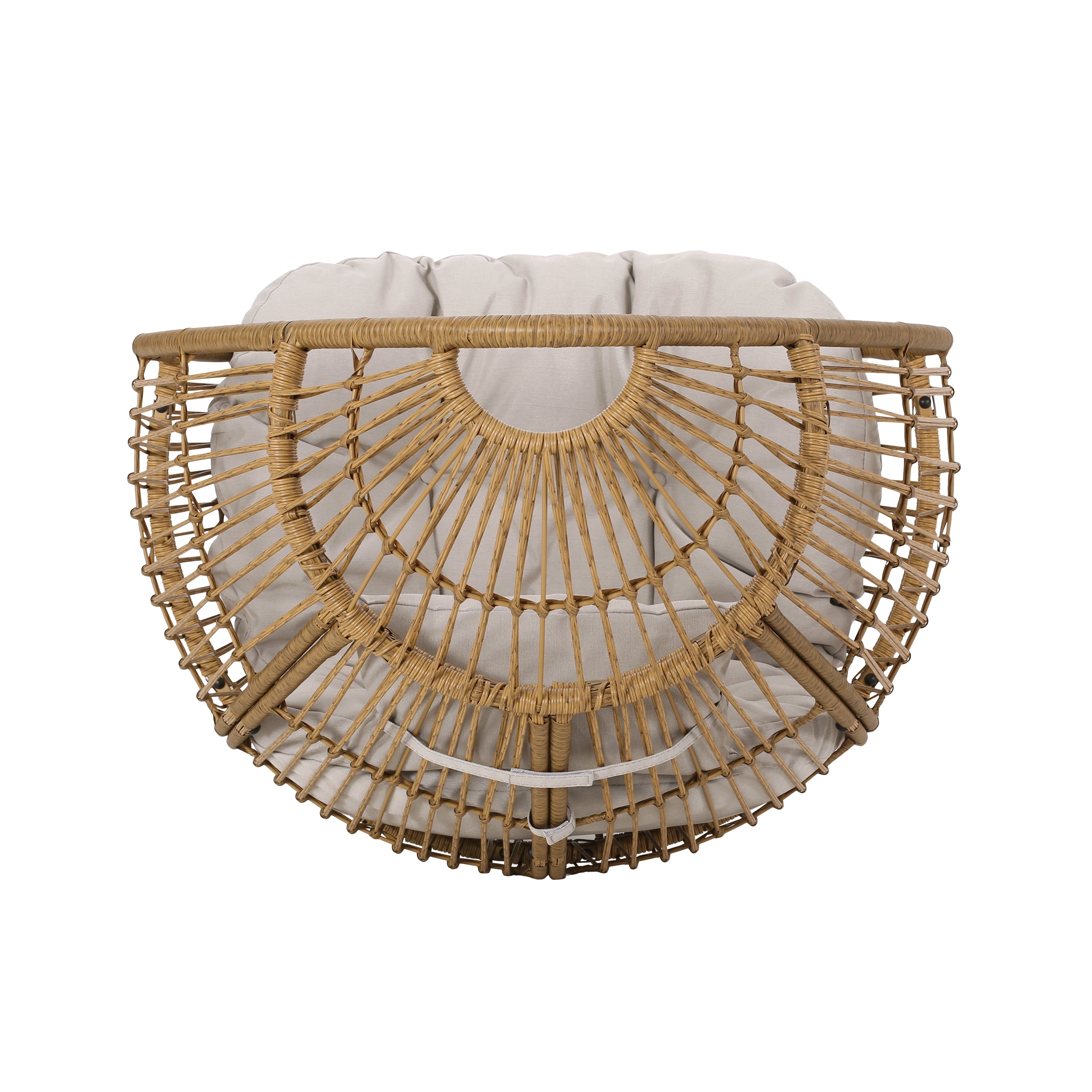 Kabella Outdoor Wicker Freestanding Teardrop / Egg Chair