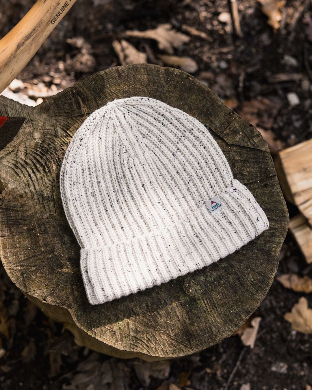 Fisherman 2.0 Recycled Cotton Beanie - Vintage White