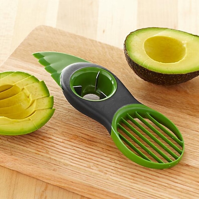 Three-In-One Avocado Knife Multi-Purpose Avocado Slicer