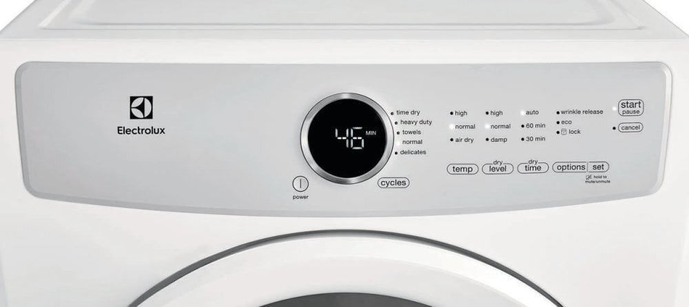 Electrolux EFDE317TIW Front Load Electric Dryer With 5 Cycles - 8.0 Cu. Ft.