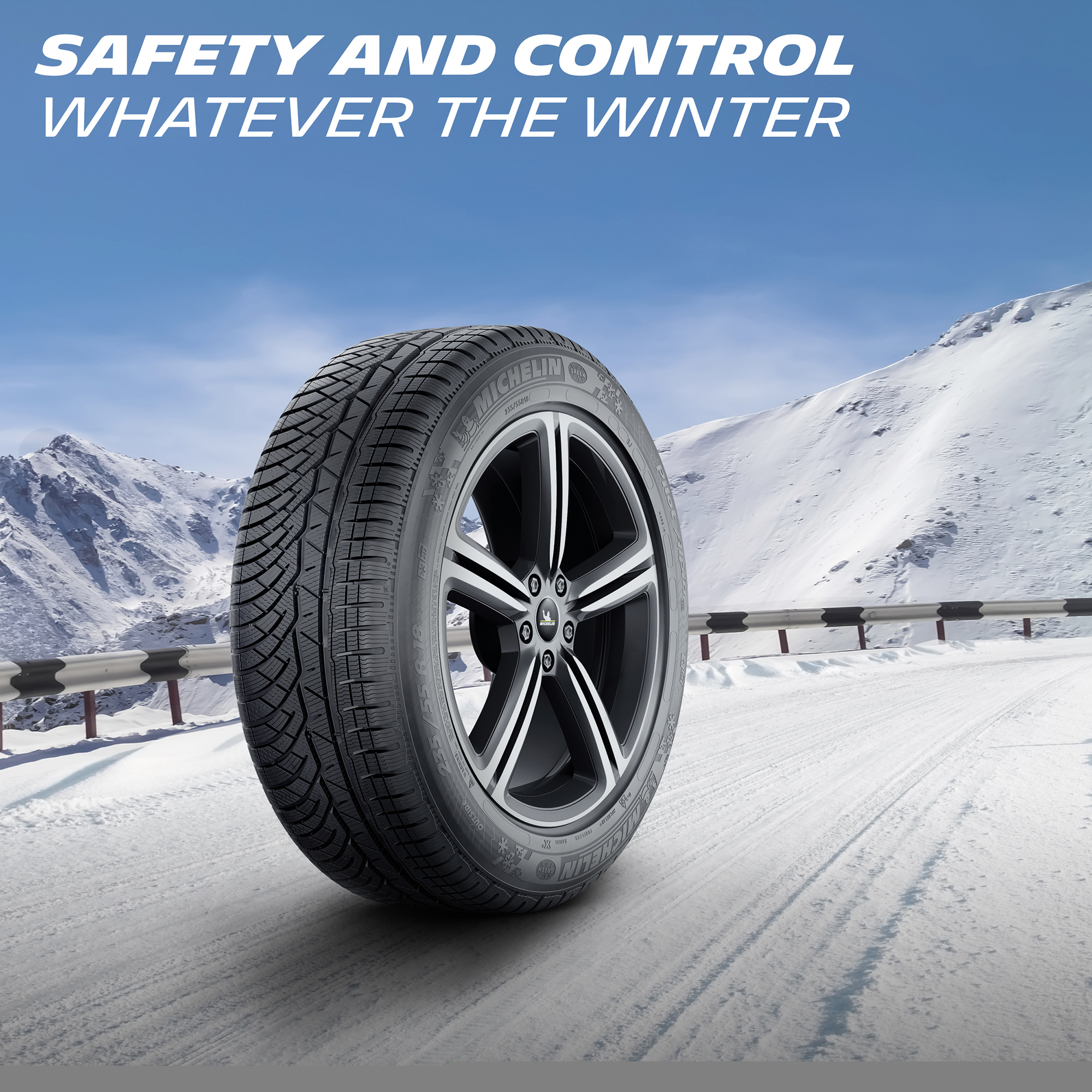 Michelin Pilot Alpin PA4 Winter 245/45R18 100V XL Passenger Tire