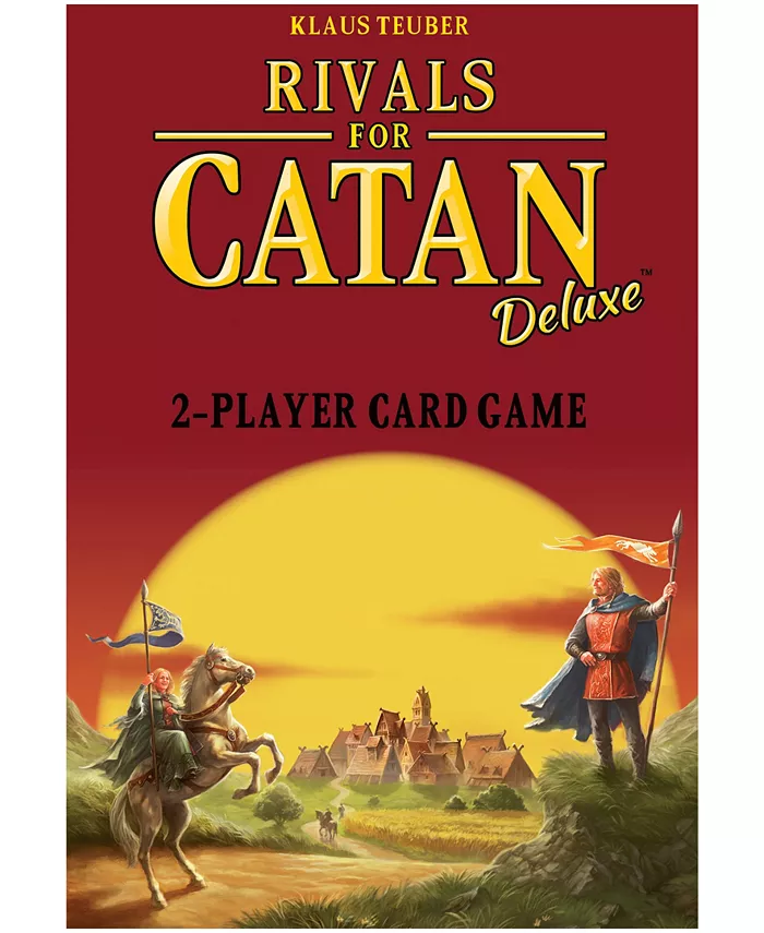 Catan Studio Rivals for Catan Deluxe - 2 Player Card Game Set  198 Piece