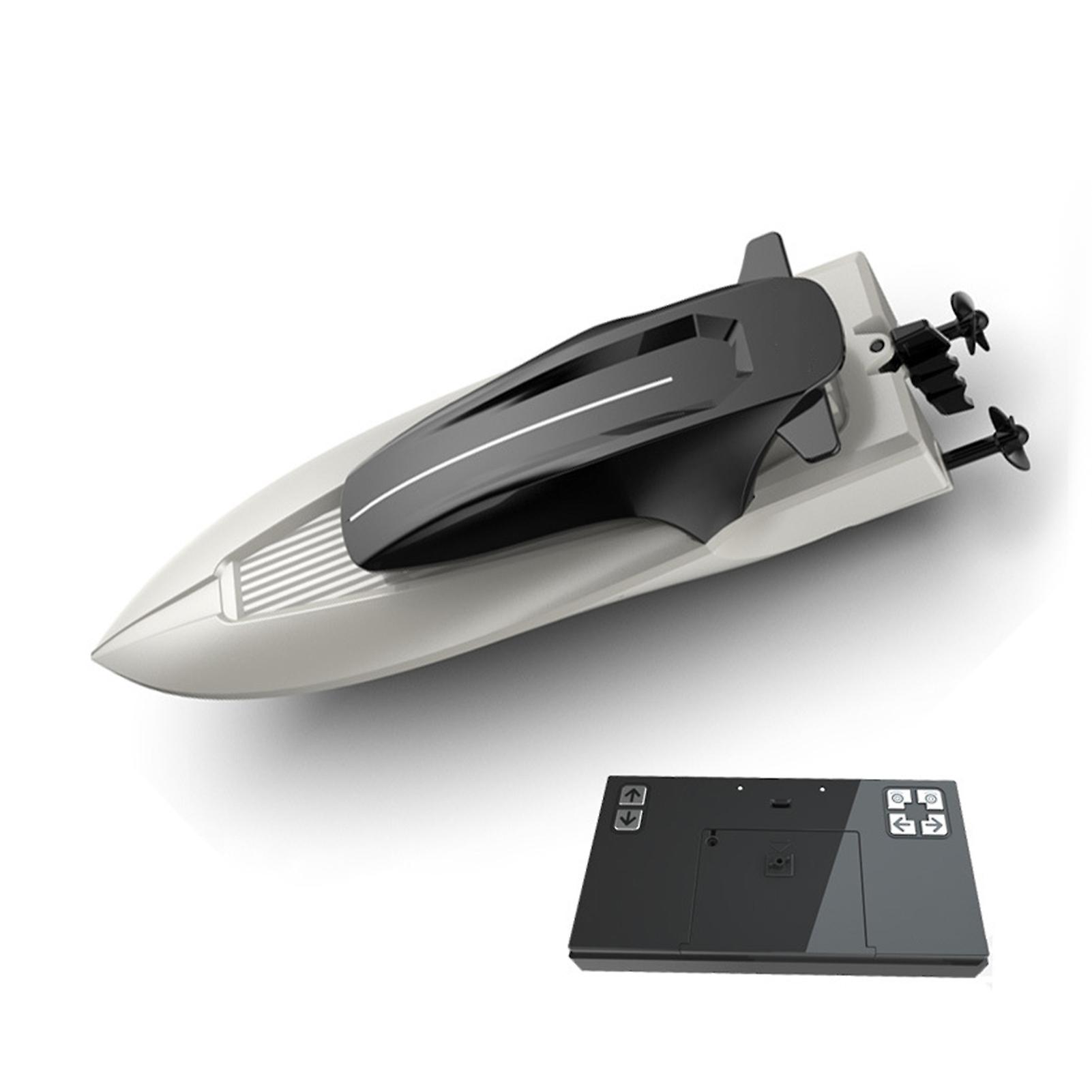 Remote Controlled Rc Boat Racing Boats Electric Model Toy Educational Toys Grey