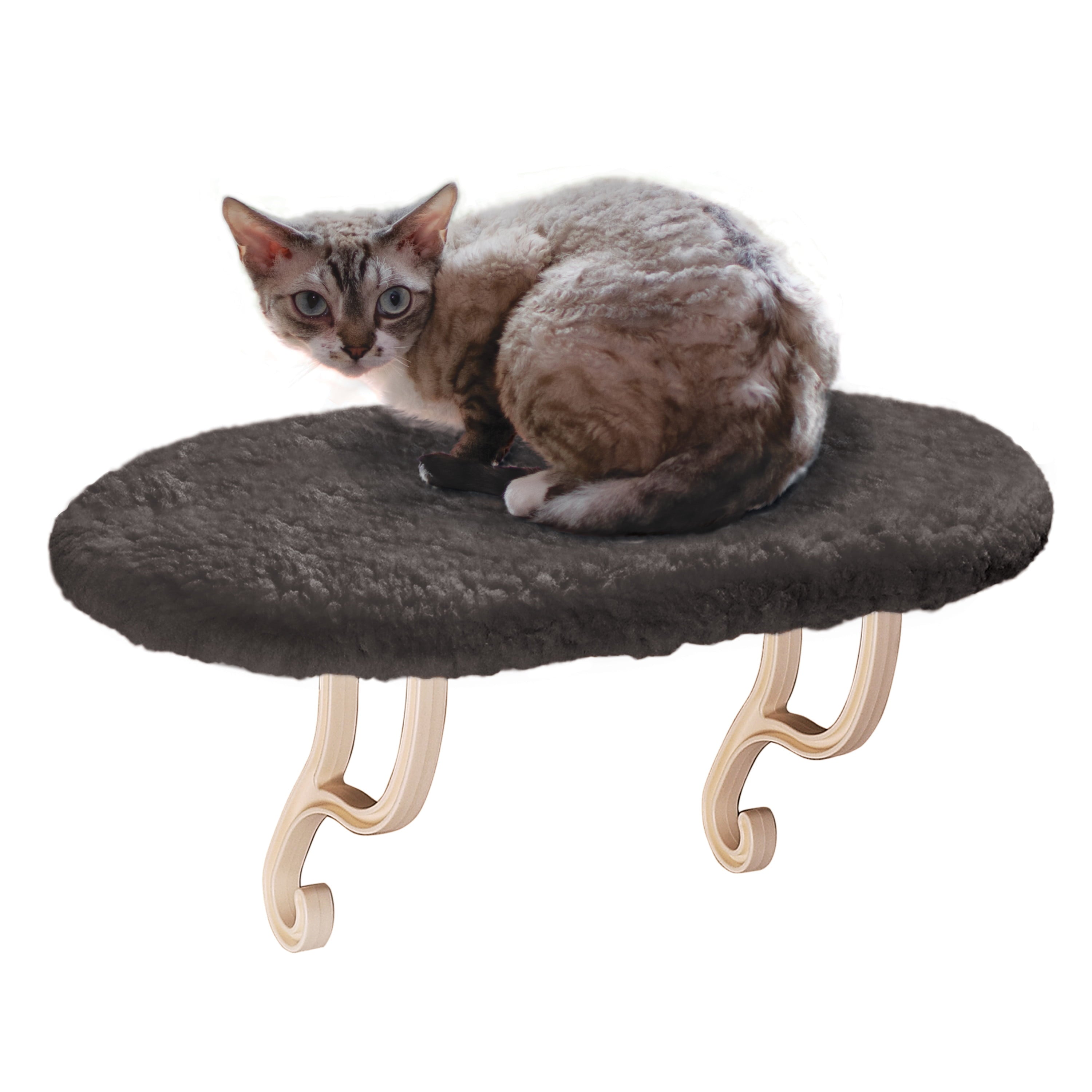 KandH Pet Products Kitty Sill Unheated Gray 14 X 24 Inches