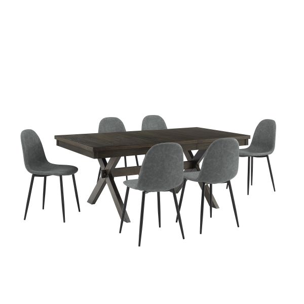 Hayden 7Pc Dining Set W/Weston Chairs