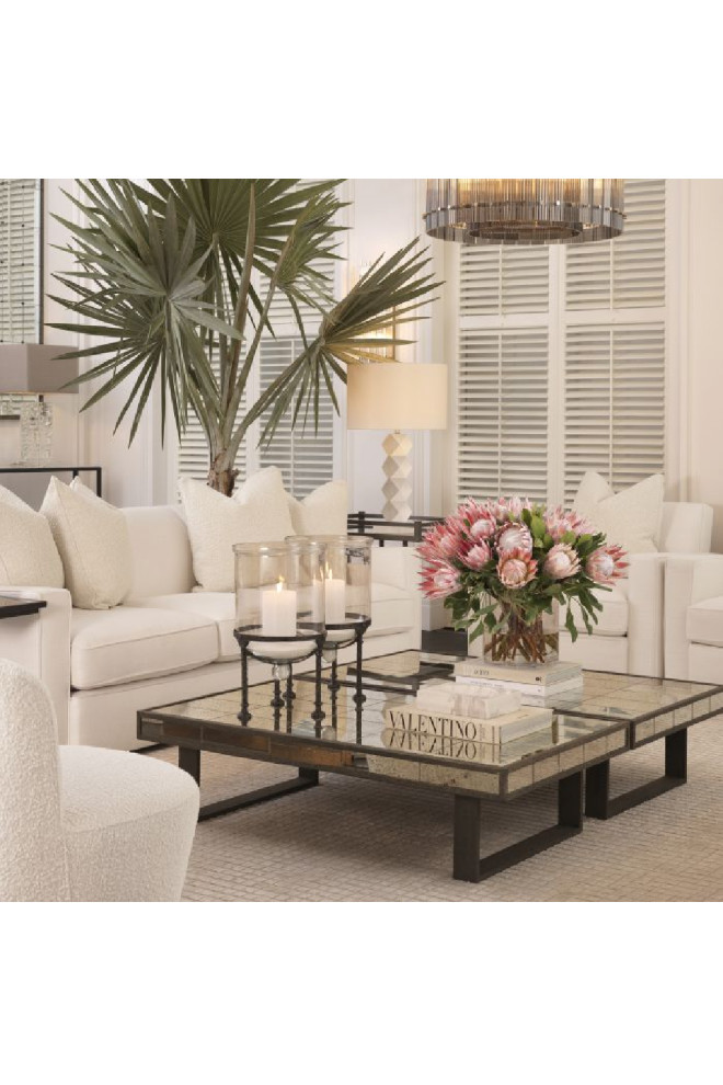 Antique Mirror Coffee Table  Eichholtz Cervilla   Transitional   Coffee Tables   by Oroa   Distinctive Furniture  Houzz