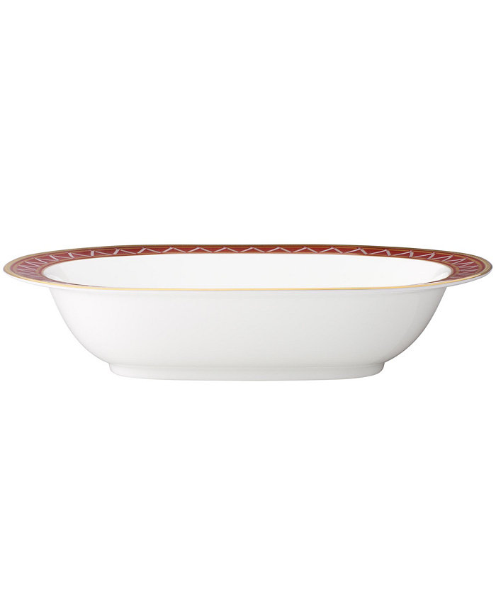 Noritake Crochet Oval Vegetable Bowl 24 OZ