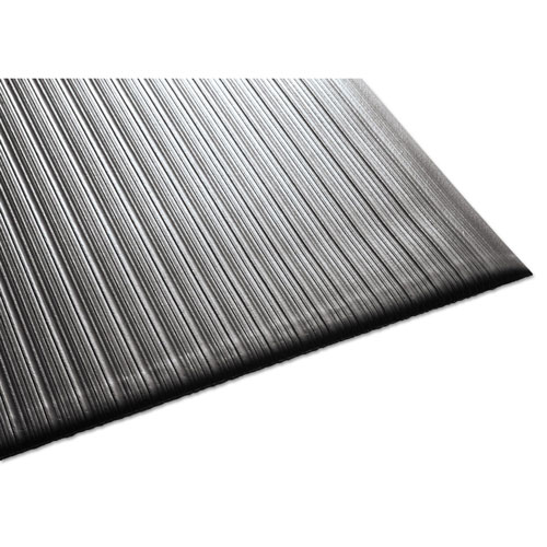 Millennium Mat Company Air Step Antifatigue Mat | Polypropylene， 36 x 60， Black | MLL24030502