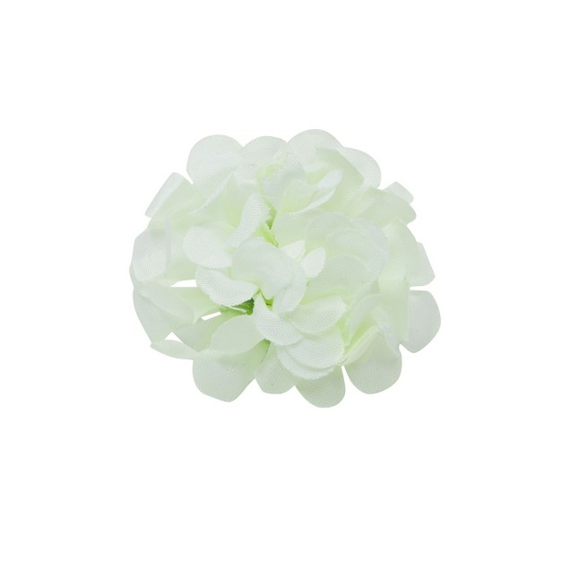 Bright Creations 60 Pack Mini Pompom Hydrangeas For Arts And Diy Crafts 2 Inch Light Green Artificial Flowers