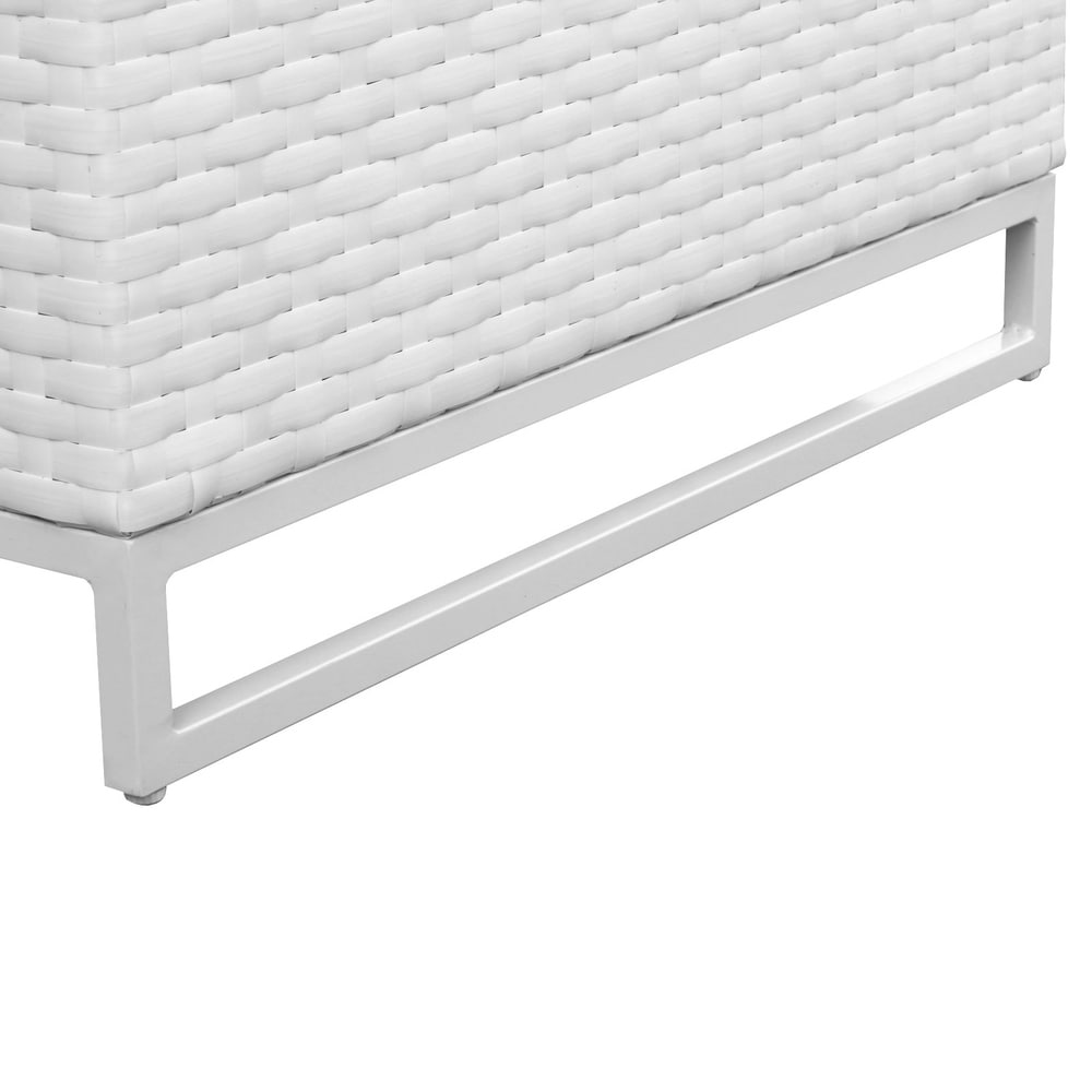 Miami 3 Piece Outdoor Wicker Patio Furniture Set 03c