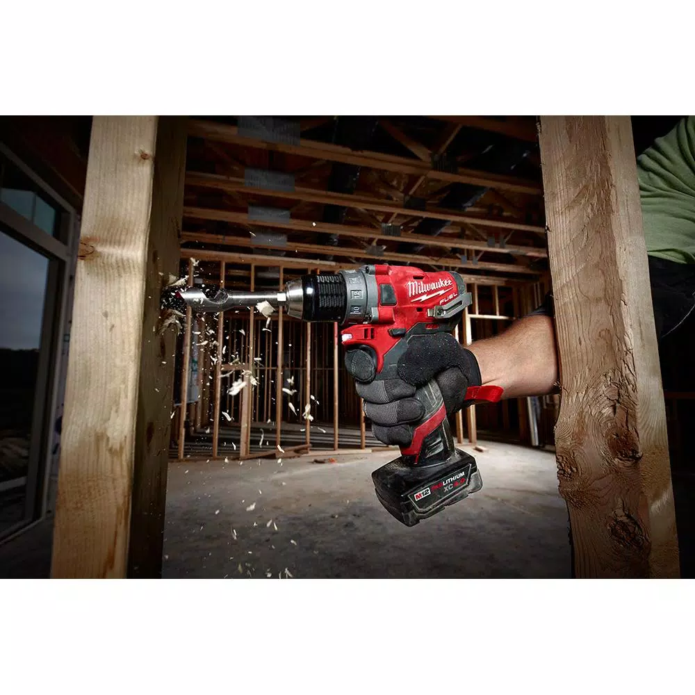 Milwaukee M12 FUEL 12-Volt Lithium-Ion Brushless Cordless 1/2 in. Drill Driver (Tool-Only) and#8211; XDC Depot